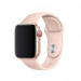 Apple Watch Pink Sand Sport Band Stainless Steel Pin - оригинална силиконова каишка за Apple Watch 42мм, 44мм, 45мм, Ultra 49мм (розов пясък) (разопакован продукт) 1