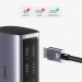 Ugreen 12-in-1 Multifunctional USB-C Docking Station Pro - мултифункционален хъб за свързване на допълнителна периферия за Macbook и USB-C устройства (сив) 4