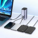 Ugreen 12-in-1 Multifunctional USB-C Docking Station Pro - мултифункционален хъб за свързване на допълнителна периферия за Macbook и USB-C устройства (сив) 10