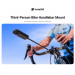 Insta360 Third-Person Bike Handlebar Mount - поставка за кормилото на велосипед за камери Insta360 X3, One RS, One X2, One R, One X (черен) 5