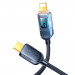 Joyroom Digital Display USB-C to Lightning Cable PD 20W - USB-C към Lightning кабел за Apple устройства с Lightning порт (120 см) (черен) 1