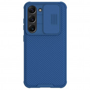 Nillkin CamShield Pro Case - хибриден удароустойчив кейс за Samsung Galaxy S23 (син)