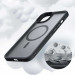 Tech-Protect MagMat MagSafe Case - хибриден удароустойчив кейс с MagSafe за iPhone 14 (син-мат) 2
