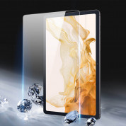DUX DUCIS Case Friendly Tough Tempered Glass Protector - калено стъклено защитно покритие за дисплея на Samsung Galaxy Tab S8 (2022) (прозрачен) 3