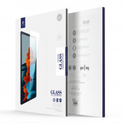 DUX DUCIS Case Friendly Tough Tempered Glass Protector - калено стъклено защитно покритие за дисплея на Samsung Galaxy Tab S8 (2022) (прозрачен)