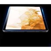 DUX DUCIS Case Friendly Tough Tempered Glass Protector - калено стъклено защитно покритие за дисплея на Samsung Galaxy Tab S8 (2022) (прозрачен) 7
