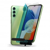 Ringke Tempered Glass Screen Protector Case Friendly 2 Pack - 2 броя стъклени защитни покрития за дисплея на Samsung Galaxy A14 5G (прозрачен) 1
