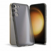Ringke Fusion Crystal Case - хибриден удароустойчив кейс за Samsung Galaxy S23 Plus (черен-прозрачен) 1