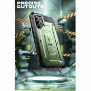 i-Blason SUPCASE Unicorn Beetle Pro Case - удароустойчив хибриден кейс за Samsung Galaxy S23 Ultra (зелен) 7