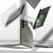 Ringke Slim Matte PC Case - поликарбонатов кейс за Samsung Galaxy S23 Ultra (прозрачен-мат) 8