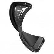 Spigen Rugged Armor Case - тънък качествен силиконов (TPU) калъф за Samsung Galaxy A14 4G (черен) 8