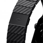Pitaka Carbon Fiber Watch Strap - карбонова каишка за Apple Watch 42мм, 44мм, 45мм, Ultra 49мм (черен) 4