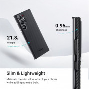 Pitaka MagEZ 3 600D Aramid Fiber MagSafe Case for Samsung Galaxy S23 Ultra (black-grey) 4
