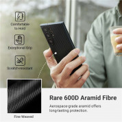 Pitaka MagEZ 3 600D Aramid Fiber MagSafe Case for Samsung Galaxy S23 Ultra (black-grey) 1