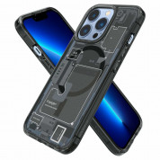 Spigen Ultra Hybrid Zero One MagSafe Case - хибриден кейс с висока степен на защита с MagSafe за iPhone 13 Pro (черен)  1