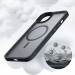Tech-Protect MagMat MagSafe Case - хибриден удароустойчив кейс с MagSafe за Samsung Galaxy S23 Plus (черен-мат) 4