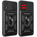 Tech-Protect CamShield Pro Hard Case - хибриден удароустойчив кейс с пръстен против изпускане за Motorola Moto E13 (черен) 2