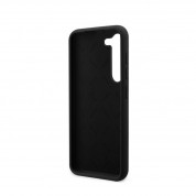 Guess Liquid Silicone Metal Logo Case for Samsung Galaxy S23 (black) 4
