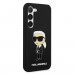 Karl Lagerfeld Liquid Silicone Ikonik NFT Case - дизайнерски силиконов кейс за Samsung Galaxy S23 (черен) 3