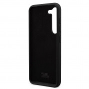 Karl Lagerfeld Liquid Silicone Ikonik NFT Case - дизайнерски силиконов кейс за Samsung Galaxy S23 Plus (черен) 4