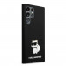 Karl Lagerfeld Liquid Silicone Choupette NFT Case - дизайнерски силиконов кейс за Samsung Galaxy S23 Ultra (черен) 3