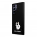 Karl Lagerfeld Liquid Silicone Choupette NFT Case - дизайнерски силиконов кейс за Samsung Galaxy S23 Ultra (черен) 1