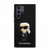 Karl Lagerfeld Liquid Silicone Ikonik NFT Case - дизайнерски силиконов кейс за Samsung Galaxy S23 Ultra (черен) 2