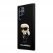 Karl Lagerfeld Liquid Silicone Ikonik NFT Case - дизайнерски силиконов кейс за Samsung Galaxy S23 Ultra (черен) 1
