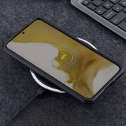 Nillkin Super Frosted Pro Magnetic Case - хибриден удароустойчив кейс с MagSafe за Samsung Galaxy S23 (черен)  8