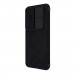 Nillkin Qin Book Pro Leather Flip Case - кожен калъф, тип портфейл за Samsung Galaxy S23 (черен) 3