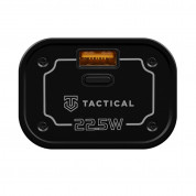 Tactical C4 Explosive Power Bank 19200 mAh 22.5W - външна батерия с USB-A и USB-C портове с технология за бързо зареждане (черен) 2