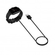Tactical USB Charging Cable - магнитен кабел за Amazfit GTR2, GTS2, T-Rex Pro и други (100 см) (черен) 2