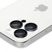 Spigen Optik Pro tR Ez Fit Lens Protector Zero One - 2 комплекта предпазни стъклени лещи за камерата на iPhone 15 Pro, iPhone 15 Pro Max, iPhone 14 Pro, iPhone 14 Pro Max (черен-сив) 4