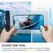 Spigen Aqua Shield A610 Universal Waterproof Floating Case IPX8 2 Pack - 2 броя универсални водоустойчиви калъфи за смартфони до 6.9 инча (прозрачен) 7