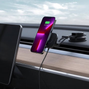 Spigen OneTap 3 Pro MagSafe Dashboard Car Charger Mount 10W for iPhones with Magsafe (black) 10