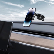 Spigen OneTap 3 Pro MagSafe Dashboard Car Mount - поставка за таблото или стъклото на кола за iPhone с Magsafe (черен) 10