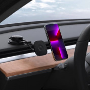 Spigen OneTap 3 Pro MagSafe Dashboard Car Mount - поставка за таблото или стъклото на кола за iPhone с Magsafe (черен) 11
