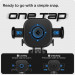 Spigen OneTap 3 Universal Dashboard Car Mount - поставка за таблото или стъклото на кола за смартфони с дисплей от 4 до 8 инча (черен) 9