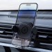 Spigen OneTap Universal Air Vent Car Mount - поставка за радиатора на кола за смартфони с дисплей от 4 до 8 инча (черен) 2