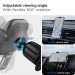 Spigen OneTap Universal Air Vent Car Mount - поставка за радиатора на кола за смартфони с дисплей от 4 до 8 инча (черен) 7