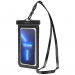 Spigen Aqua Shield A601 Universal Waterproof Case IPX8 2 Pack - 2 броя универсални водоустойчиви калъфи за смартфони до 7 инча (черен) 8
