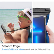 Spigen Aqua Shield A601 Universal Waterproof Case IPX8 Pack - универсален водоустойчив калъф за смартфони до 7 инча (черен) (2 броя) 11