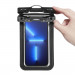 Spigen Aqua Shield A601 Universal Waterproof Case IPX8 2 Pack - 2 броя универсални водоустойчиви калъфи за смартфони до 7 инча (черен) 4