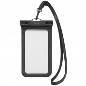 Spigen Aqua Shield A601 Universal Waterproof Case IPX8 - универсален водоустойчив калъф за смартфони до 7 инча (черен) 1