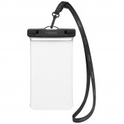 Spigen Aqua Shield A601 Universal Waterproof Case IPX8 - универсален водоустойчив калъф за смартфони до 7 инча (прозрачен) 1