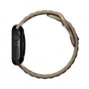 Nomad Sport Band - силиконова каишка за Apple Watch 42мм, 44мм, 45мм, Ultra 49мм (бежов) 3