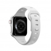 Nomad Sport Slim Band - силиконова каишка за Apple Watch 38мм, 40мм, 41мм (бял) 2