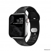 Nomad Sport Slim Band - силиконова каишка за Apple Watch 38мм, 40мм, 41мм (черен) 1