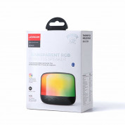Joyroom Bluetooth Speaker JR-ML03 - безжичен блутут спийкър с LED визуализация за мобилни устройства (черен) 5