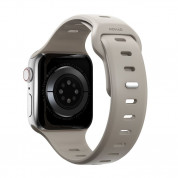 Nomad Sport Slim Band - силиконова каишка за Apple Watch 42мм, 44мм, 45мм, Ultra 49мм (светлосив) 2